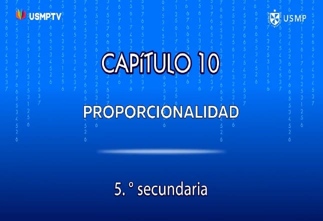 Capítulo N. ° 10 - Proporcionalidad